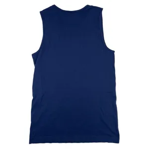 NEW Zyia Active Parallel Tank Top XXL Seamless Stretchy Ribbed Knit Navy Blue thumbnail 4