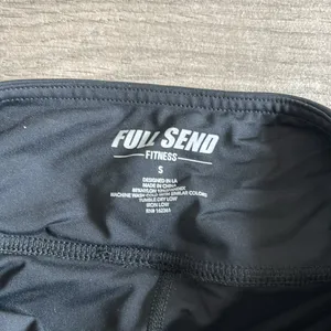 Full send fitness ruched sides bike shorts thumbnail 3