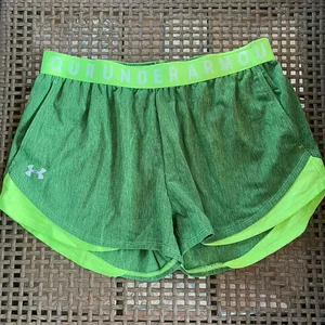 Under Armour Green Activewear Shorts thumbnail 1