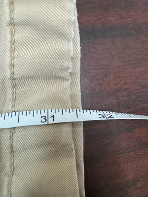 L.L. Bean Khaki Favorite Fit Size 8 thumbnail 8