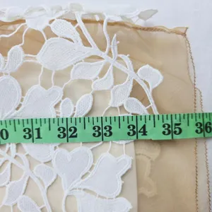 BHLDN Cream Floral Lace Dress Sleeveless Mini Party Cocktail‎ Wedding Size 12 thumbnail 15