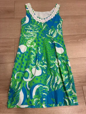 Lilly Pulitzer Women’s Liz Shift Dress Roar of the Jungle Limeade Size 00 thumbnail 10