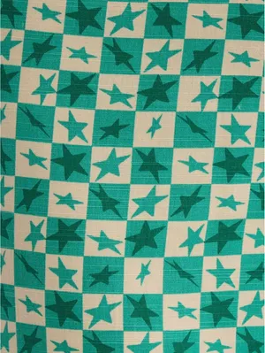 Billabong x Mami Wata Going Coastal Flare Pants NWT Multi Blue Print XL thumbnail 7