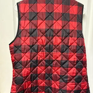 Aspen Women's Red and Black Quilted Vest thumbnail 6