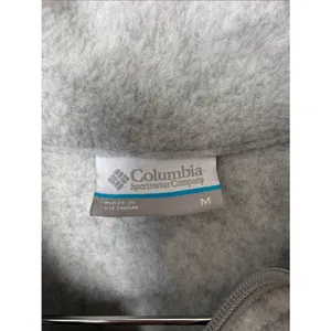 Columbia Benton Springs Full Zip Fleece Jacket Gray Medium thumbnail 3