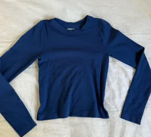 Pacsun Contour Blue crew neck long sleeve thumbnail 1