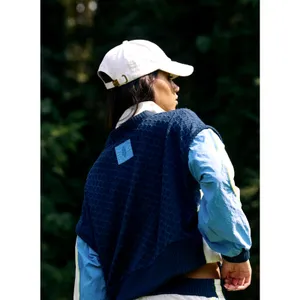 Free People Full Count Convertible Sweatshirt Blue Combo M thumbnail 4