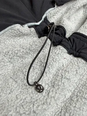 Lululemon &Go Take Off Fleece Jacket Heathered Black Gray 6 W4I61S Activewear thumbnail 8
