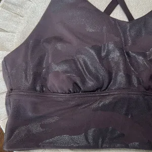 Offline By Aerie Real Me Strappy Back Sports Bra Small‎ Medium Support Stretch thumbnail 4