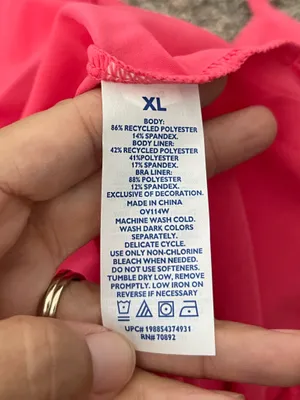 Women’s Outdoor Voices Exercise Dress Petunia Pink Size XL thumbnail 4