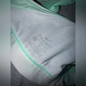 Nike Dri - Fit Mint green and white sports bra thumbnail 4