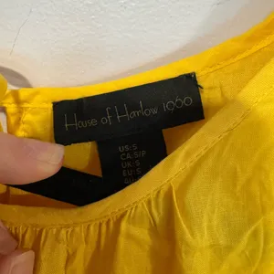 House of Harlow 1960‎ sunshine yellow dress thumbnail 2
