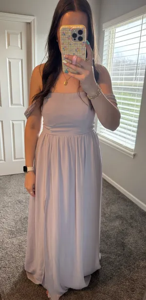 Birdy Grey August Dress Chiffon Dust Lilac thumbnail 1