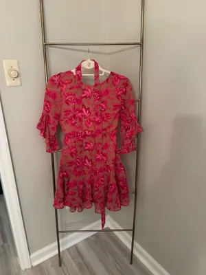 Sundae Muse Floral Dress Pink thumbnail 4