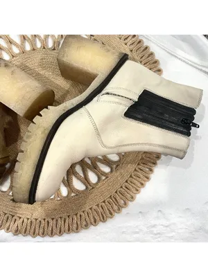 Free People James Chelsea Boot in White With Thick Lug Sole Size EU 38 thumbnail 4