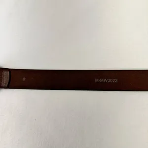 Leather Belt Men's Size 36 Brown Classic Handmade Heavy Duty Dress thumbnail 5