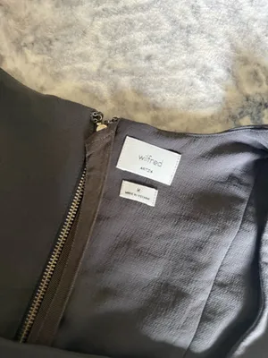 Aritzia Wilfred charcoal bodycon top thumbnail 2