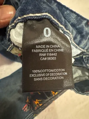 Ninth Hall Idle Cougar Snake Denim Jeans Blue Size 0 thumbnail 9