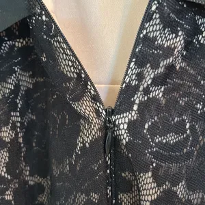 dj jaz dress 4 black lace sleeveless evening cocktail size 12. thumbnail 12