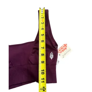 Free People Movement Square Neck Good Karma Bra. thumbnail 6