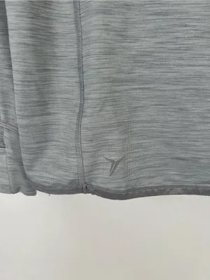 Old Navy Active Go-Dry Gray Hooded Athletic Pullover Top Size M thumbnail 9
