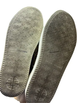 🖤✨ Antonio‎ Melani Carson Jacquard Platform Sneakers Women’s 6.5 Geometric ✨🖤 thumbnail 4