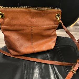 Fossil Women's Tan Leather Bag thumbnail 9