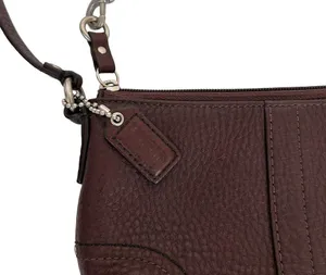 Coach Brown Leather Wristlet Wallet thumbnail 2