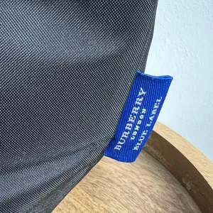 Burberry Blue Label Nova Check Mini Tote Black Nylon thumbnail 7