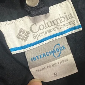 COLUMBIA | Women's Interchange Red‎ Patterned Lightweight Hooded Rain Jacket, S thumbnail 4