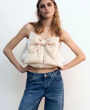 Zara Bow Top thumbnail 1
