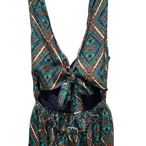 Band of Gypsies Aztec Print Back Tie Mini Dress Multicolor Women’s Size XL NWOT thumbnail 6
