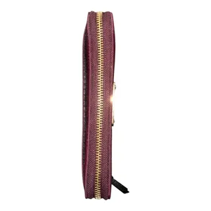 Kate Spade Deep Plum Wilson‎ Road Neda Zip Around Wallet thumbnail 3