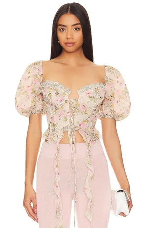 Emmaline Corset Top Size M thumbnail 1