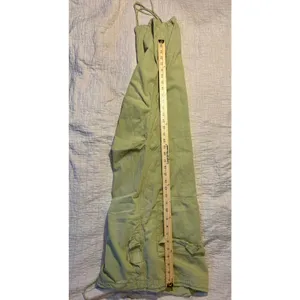 Topshop Sage Green Cotton Linen Blend Utility Jogger Pants Size US 8-10 M thumbnail 2