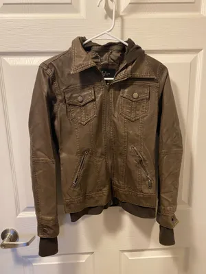 la coalition Leather Jacket thumbnail 2