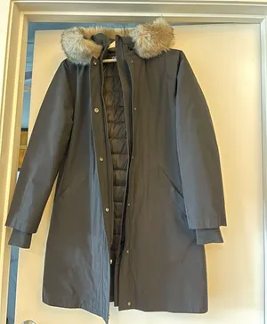 ZARA Coat With Fur thumbnail 2