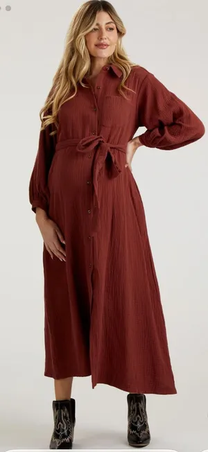 Pinkblush Maxi Dress Maternity thumbnail 1
