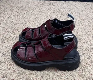 Miista burgundy sandals Red Size 6.5 thumbnail 1