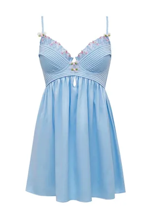 For Love & Lemons Bell Bow Slip Dress thumbnail 1