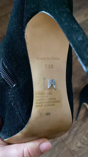 Victoria's Secret Black Leather Booties thumbnail 2