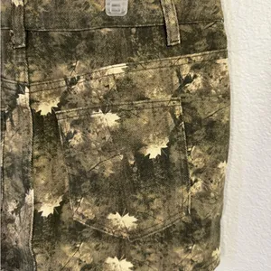 Faded Rose Camouflage Mini Skirt thumbnail 4