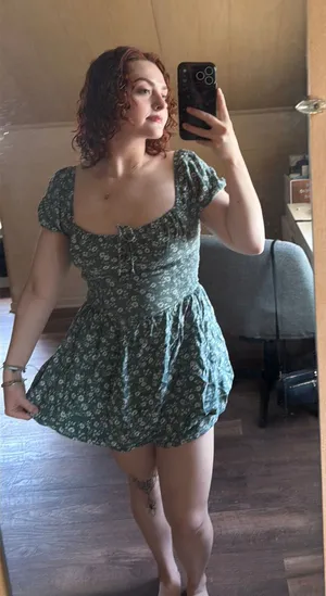 Romper Hollister Floral green thumbnail 1