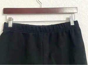 TNA Womems Shorts Black Cozy Fleece Perfect Hi-Rise Sweat Short Size Medium thumbnail 5