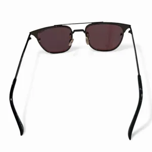 Quay Australia Aviator Sunglasses Private Eyes Gunmetal Mirrored Brown Lenses thumbnail 7