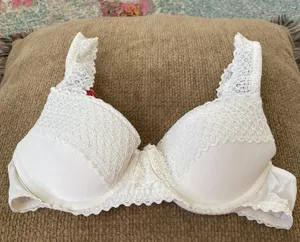White Push Up Bra thumbnail 1