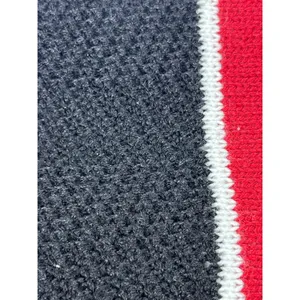 Indiana Hoosiers IU‎ Striped Knit Scarf One Size Fits All Team Red Black White thumbnail 7