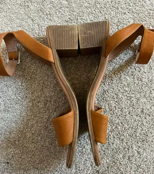 Steve Madden Leather Block Heel thumbnail 1