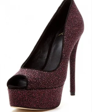 Brian‎ Atwood glitter bambola heels thumbnail 1