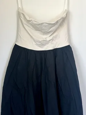 NWT J.Crew Colorblock Midi Mixy Dress - Size: Medium thumbnail 5